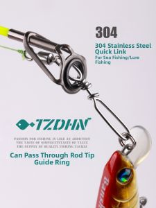 DIAOHAINI | 304 Stainless Steel Quick Link Connector for Saltwater Fishing