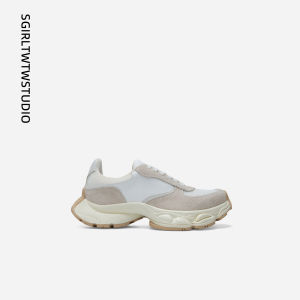 SGIRL TWTW2025 Womens Sport Shoes Breathable Mesh Thick Bottom Casual Versatile Heightening Dad Shoes Spring Summer New Arrival