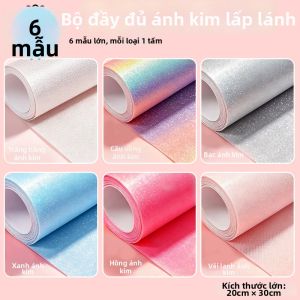 MAIMITONG | Tấm Chuyển Nhiệt Lấp Lánh Màn Cầu Vồng Tự Chế
