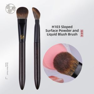 HUACHUNTANG | Multipurpose Makeup Brush for Liquid Cream Blush Highlighter and Setting Powder