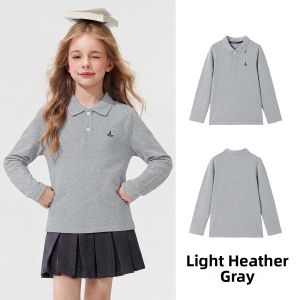 navigare kids | Girls Elastic Long Sleeve New Polo Shirt