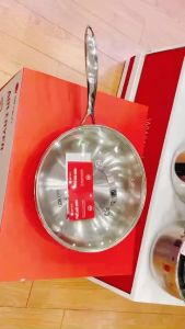 Chảo xào inox cao cấp 3 lớp đáy liền Elmich Trimax EL-3796 size 26cm