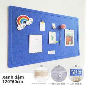 PISSA | Bảng Thông Báo Hiển Thị Bảng Gỗ Tấm Lông Cừu Dán Tự Dính Chất Phong Cách Bắc Âu