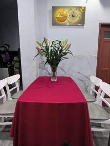 [Hoả Tốc] Khăn vải ĐỎ trải bàn khai trương trải bàn họp hội nghị [NOON FASHION]]