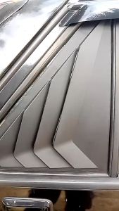 2PC Proton Saga Window Cover Mustang Louver Shark Mirror Cover Rear Triangle Window Cover Car Door Visor Sun Protector Sunshade Sunshield Car Accessories Aksesori Kereta Saga Old Saga LMST Saga Iswara