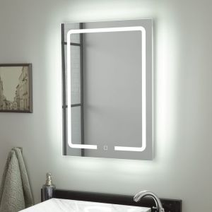 Cermin Led touchscren 50x60 cm