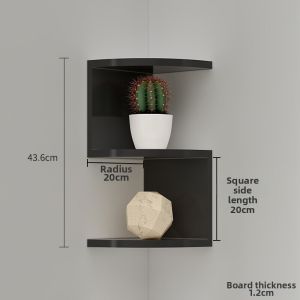 CHIZHIDU | Multi-functional Corner Shelf