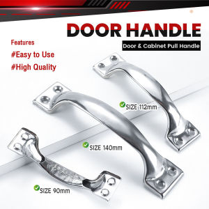 Curved Bow Door Handle Stainless Steel Door Handles for Kitchen Cabinets Drawers Doors Classic Design