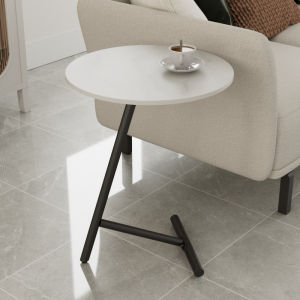 Modern Metal Round Storage Multi-level Side Table