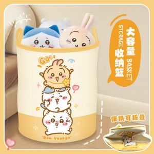 Foldable Large Capacity Dirty Clothes Basket Jiikawa Laundry Hamper Home Use Storage Basket for Dirty Clothes Organization