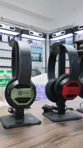 V2S SE5666 Stereo Hifi Headphone 3.5mm jack wired PC computer laptop music game headphone