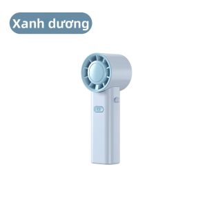 Quạt Mini 3 Trong 1 Để Bàn Cầm Tay Di Động Có Thể Sạc Lại Bằng Cổng Type C Gập Được 90 Độ 3 Mức Làm Mát Quạt Gió Lạnh