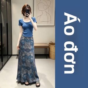 Karrar betsey | Bộ Áo Thun và Chân Váy Ôm Phù Hợp Mùa Hè