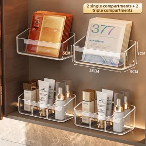 AOQILA | Bathroom Storage Organizer Partition Plate For Cosmetics