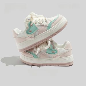 Giày Thể Thao Đế Dày Nhẹ Thoáng Khí Mùa Hè BEIER Giày Thể Thao Đế Bằng Mũi Tròn Đế Cao Su Cho Nữ Giày Thể Thao Thường Ngày