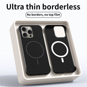 เคสแม่เหล็กบางเฉียบ ดีไซน์หรูหรา สำหรับ iPhone 13 12 11 Pro Max X XR XS Max 7 8 Plus กันกระแทก เข้ากันได้กับ Magsafe ทำจากวัสดุ PC แข็ง ฝาครอบแบบด้าน