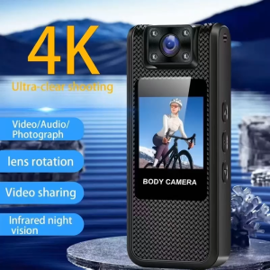 4K Ultra high definition camera wireless WiFi hotspot law enforcement recorder motorcycle riding recorder mini sports camera