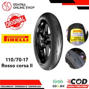 Ban Race Pirelli Pireli Firelli Diablo Rosso Corsa II 110 70 17