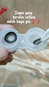 Alat Pencuci Softlens Manual Steamer Soflens Portable Washer Manual Rotation Myopia Contact Lens Cleaning Wadah Pembersih Kontak Lensa Import AVVET