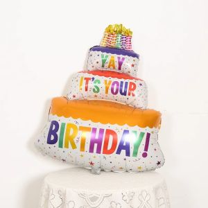 Large Happy Face Daisy Aluminum Foil Balloon Childrens 3rd Birthday Scene Decoration Outdoor Photography Props Style