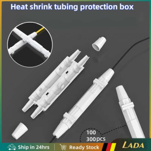 100pcs Fiber Optic Fusion Protection Round Case 45MM-60MM Fiber Optic Fusion Tube Cover