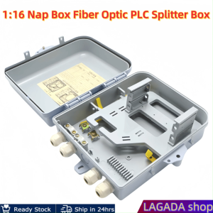 16 Core 8 core Nap Box 2 in 1 Fiber Optic PLC Splitter Box and Coupler 24 core FTTH adapter Distribution Box 1:16 2x1:8