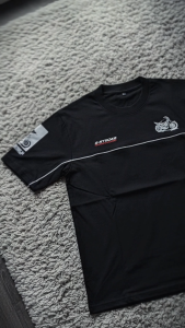 KAOS 2 STROKE KAOS RX KING Kings Division Rx King Indonesia | Original Merchandise ( Cotton Combed 24s ) Warna Hitam List Reflektif