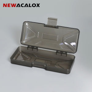 NEWACALOX Mini Plastic Tool Box Hardware storage Box Small  Electronic Components Power Tools Storage Toolbox