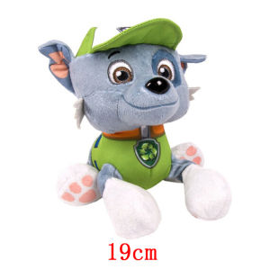 19Cm Hoạt Hình Chó Paw Sang Trọng Búp Bê Đuổi Theo Đá Động Vật Nhân Vật Hành Động Mềm PP Bông Đầy Đồ Chơi Cho Trẻ Em Quà Tặng Giáng Sinh