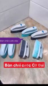 Bàn chải cước elip Việt Nhật Cỡ Đại giặt đồ cọ rửa nhà tắm loại to siêu bền