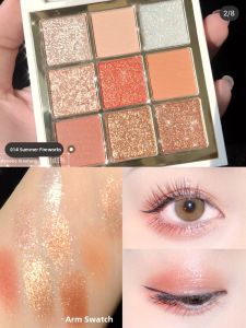 MONLEYTA | Affordable Genuine Earth Tone Eyeshadow Palette Student Friendly Shiny Powder Long Lasting Waterproof Sweatproof Easy Apply