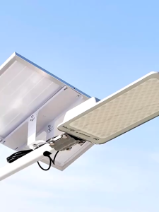 [Garansi 30 tahun] Lampu jalan tenaga surya Lampu tenaga surya outdoor otomatis nyala 10000W dengan remote kontrol Cerdas sensor IP67 tahan air Beli 1 Gratis 1 sangat terang Lampu Jalan 2025 untuk luar ruangan upgrade terbaru