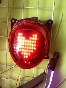 Stoplamp scoopy terbaru running 10 mode otomatis