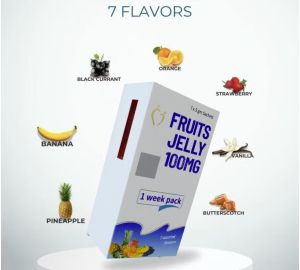 Konjac Jelly Fruits Jelly Fresh 1 Box 7 Assorted Random Flavor