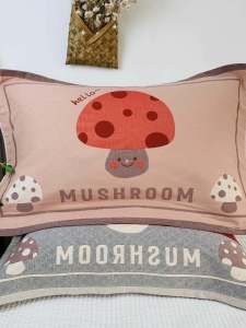 Pure Cotton Six-Layer Thickened Soft Absorbent Pillowcases for Home Use Single Person Pillow Covers Breathable Bedding Accessories