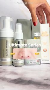 MS GLOW Ultimate Series Paket Ms Glow Ultimate Untuk Wajah Berflek Hitam Keriput Dan Kusam