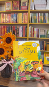 Sách - Xóm bờ giậu - Trần Đức Tiến - Truyện đồng thoại - NXB Kim Đồng