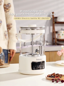 Kawu 2.5L Multi-function Electric Kettle with Stainless Steel Filter 7 Modes 800W 24H Keep Warm 1-Year Warranty