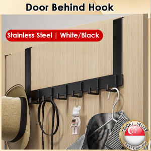 SGDoor Hanger Hooks No Drill Over The Door Aluminum Hook Hanger Clothes Clothes Hook 门后挂钩