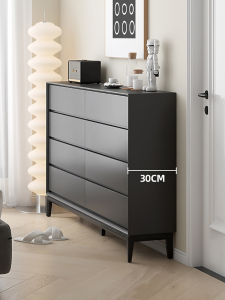 ZONGYUN | Minimalist Thin Wooden Drawer Storage Cabinet 30cm