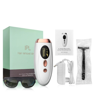 Máy Tẩy Lông Bằng Laser HOMEFISH Thiết Bị Tẩy Lông IPL Dành Cho Phụ Nữ - Máy Tẩy Lông Vĩnh Viễn Không Đau Cho Cơ Thể Bikini Facial 990000 Flashes