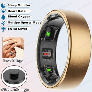 New R10 Waterproof Smart Ring Men Women Heart Rate Blood Oxygen Health Sleep Monitor Smartring Multi-sport Modes smartring 2025
