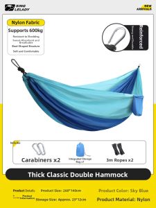 SingleLady | Mosquito Repellent Waterproof Outdoor Portable Hammock with Mosquito Net