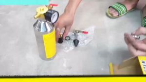 Bộ dụng cụ súc rửa dàn lạnh dàn nóng vệ sinh đường ống dàn điều hòa ô tô