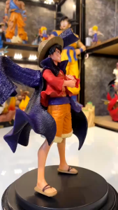 Mô hình Luffy áo choàng tím cao 21cm. Mô hình OnePiece