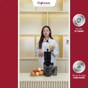 Máy ép chậm nguyên quả FUJIHOME SJ16 Nhập Khẩu công suất 250W động cơ DC dung tích cối 750ml ép liên tục 20 ph