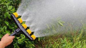 5 HEAD KEPALA NOZZLE SPRINKLER AIR IRIGASI TAMAN NOSLE OTOMISASI DRIP AIR SPRAYER SISTEM PENGAIRAN SPRINKLER IRIGASI KIT UNTUK PERTANIAN RUMPUT TAMAN KEBUN PERKEBUNAN