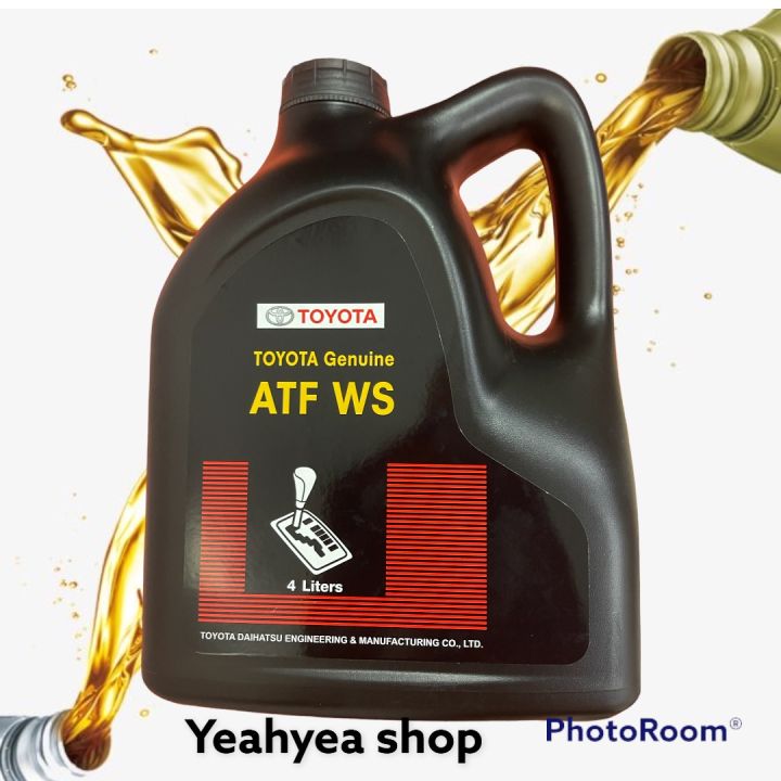 น้ำมันเกียร์ TOYOTA ATF WS 4ลิตร แท้ 100% น้ำมันเกียร์ออโต้TOYOTA ...