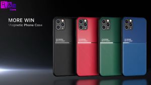 Case Oppo A5 A9 2020 Premium Case Magnetic Shockproof IQS PU Kulit Silikon Matte