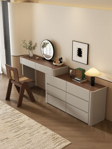 Minimalist Italian Style Dressing Table With Drawer